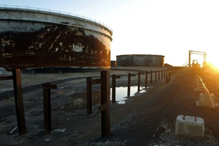 A first ship was due to start loading crude from the oil port Al-Sidra in the east of the country, Libya's National Oil Corporation said