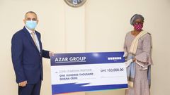 Azar Group donates GHC100,000 to COVID-19 Trust Fund