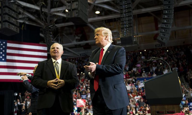 Trump Wanted a Radio Show, but Deferred to Rush Limbaugh