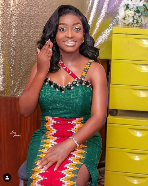 Green kente colour combo