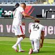 Pierre Kunde Malong is one of many Bundesliga players to take a knee in support of the Black Lives Matter protests