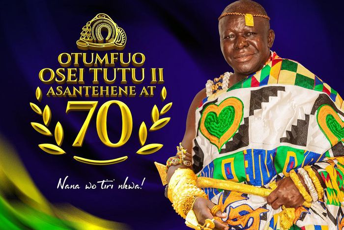 Otumfuo Osei Tutu II marks 70th birthday today