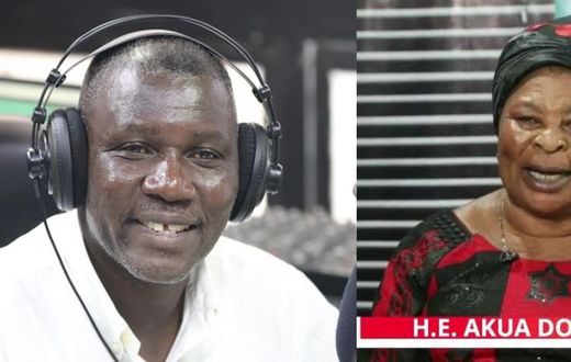 Akua Donkor names Neat FM’s Adakabre Frimpong Manso as running mate
