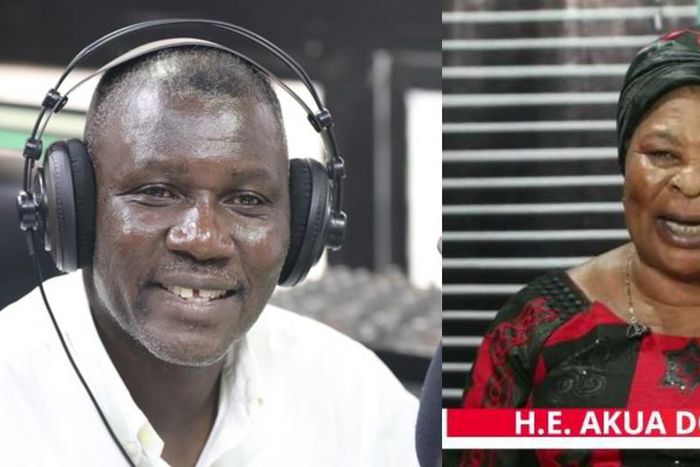 Akua Donkor names Neat FM’s Adakabre Frimpong Manso as running mate