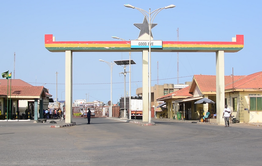 Aflao border
