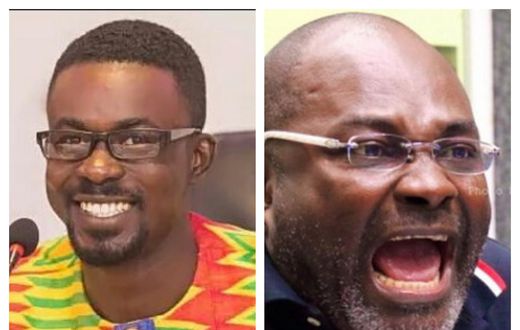 Nana Appiah Mensah and Kennedy Agyapong