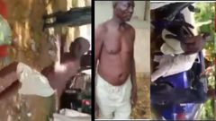 Police catch fetish priest red-handed attempting to kill little girl for rituals (video)