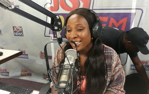 Naa Ashorkor at Joy FM