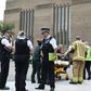 The fall left the young boy, who was visiting London with his family at the time of the attack, with a broken spine, legs and arms