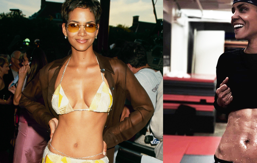 Exactly How Halle Berry Got Her Super-Ripped Abs