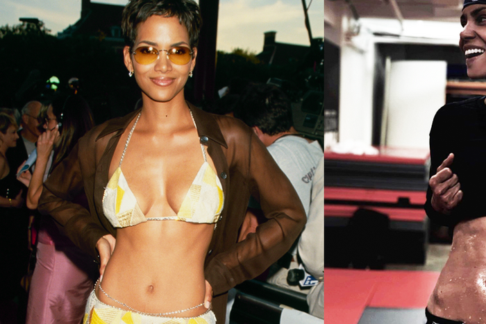 Exactly How Halle Berry Got Her Super-Ripped Abs