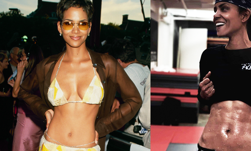 Exactly How Halle Berry Got Her Super-Ripped Abs