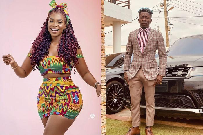Shatta Wale and Benedicta Gafah