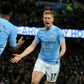 Manchester City's Champions League ban could affect the futures of star players such as Kevin De Bruyne (right) and Raheem Sterling (left)