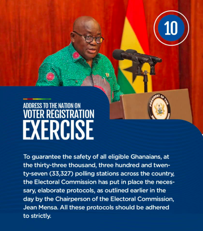 Necessary protocols put in place ahead of registration