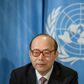 China's priority is first beating the pandemic -- and secondly countering the "absurd and ridiculous" US politicisation of the new coronavirus, Chinese UN ambassador Chen Xu (pictured February 2020) told reporters