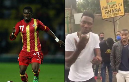 Lee Addy and Ghanaian players stranded