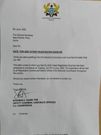 Letter from Electoral Commission