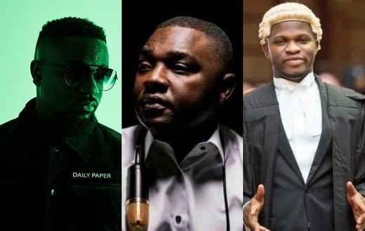 Sarkodie, Kevin Taylor and Sammy Gyamfi