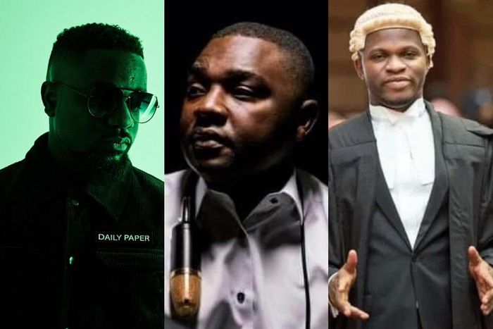 Sarkodie, Kevin Taylor and Sammy Gyamfi