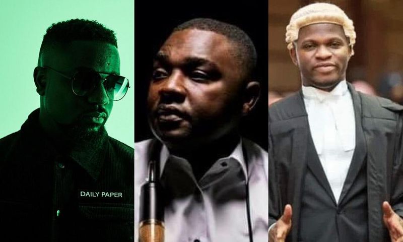 Sarkodie, Kevin Taylor and Sammy Gyamfi