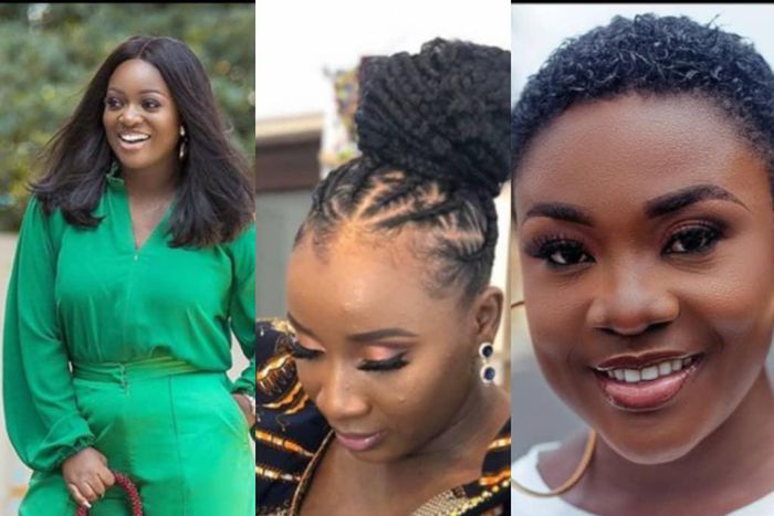 How Ghanaian female celebrities are styling their hair in this coronavirus season