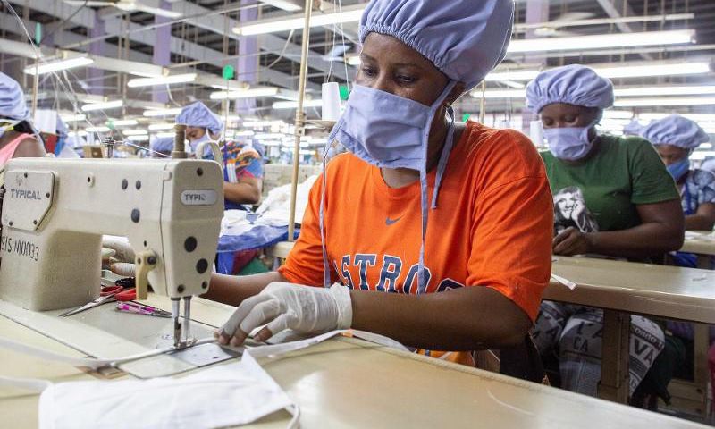 COVID-19: Ghanaian industries manufacture face mask in large quantities