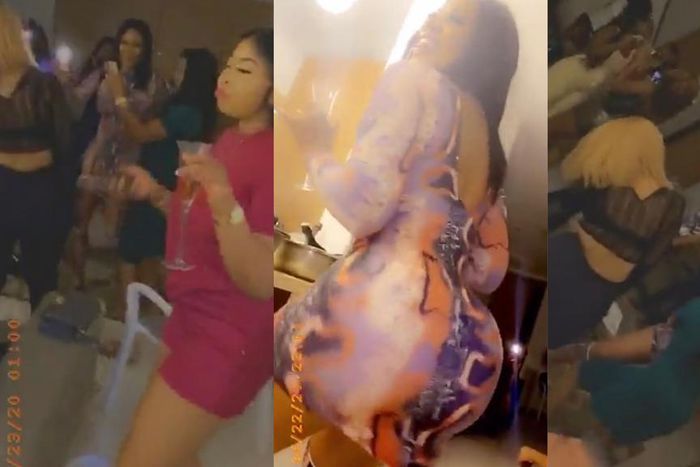 Sandra Ankobiah holds massive house party without observing COVID-19 safety protocols