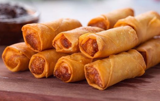 Shrimp spring rolls