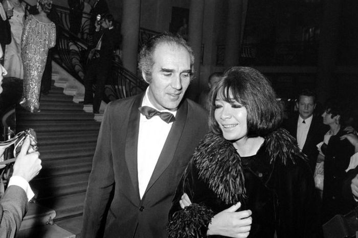 Michel Piccoli and second wife singer Juliette Greco in Paris in 1967