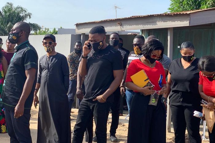 Despite Media group visit Kwadwo Waife's home after his sad sudden demise