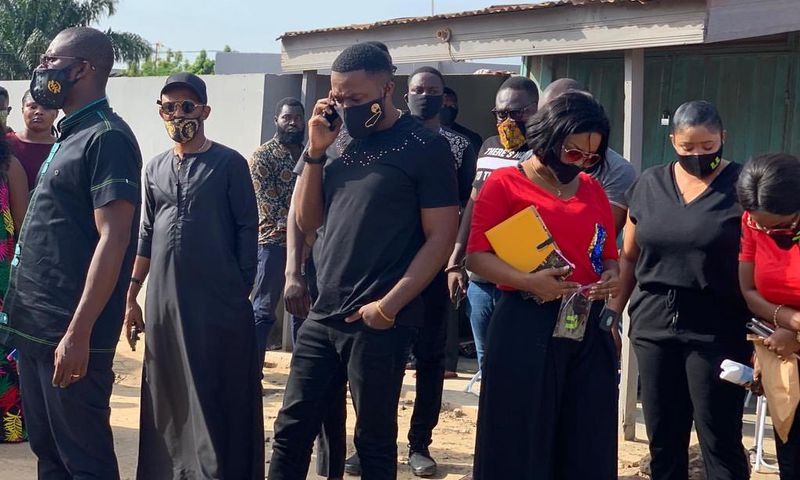 Despite Media group visit Kwadwo Waife's home after his sad sudden demise
