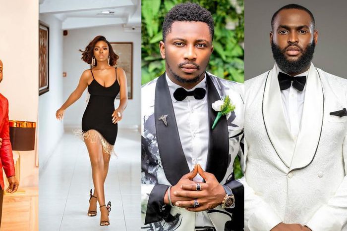 former housemates Tuoyo, Diane, Sir Dee and Nelson [Instagram/ @nelsonallisonofficial @diane.russet @sirdee_da @itstuoyoofficial]