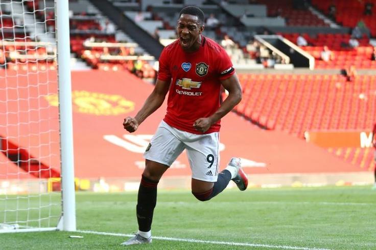 Manchester United striker Anthony Martial