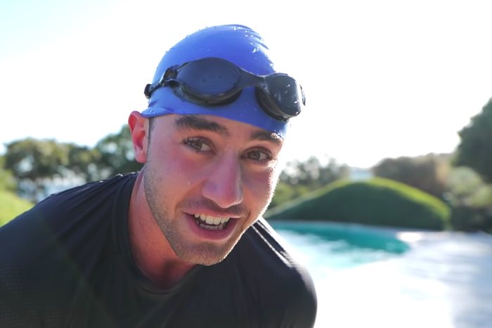This Guy Trained Like Michael Phelps for a Day