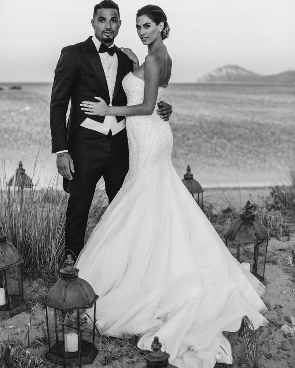 Kevin-Prince Boateng and Melissa Satta's wedding