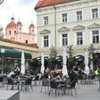 The city of Vilnius hopes to become 'one large outdoor cafe'