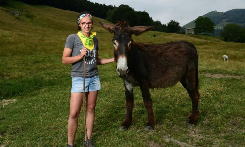 Vanessa Peduzzi is a trained chef, but has downed her ladles to become a donkey and cow breeder
