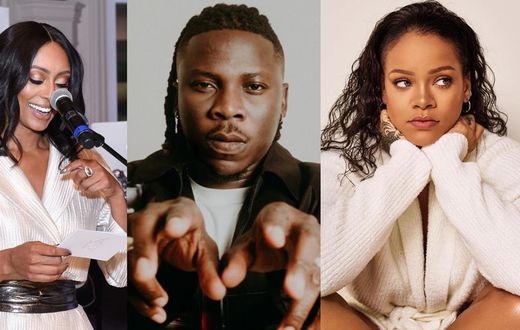 Keri Hilson, Stonebwoy and Rihanna