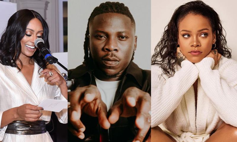 Keri Hilson, Stonebwoy and Rihanna