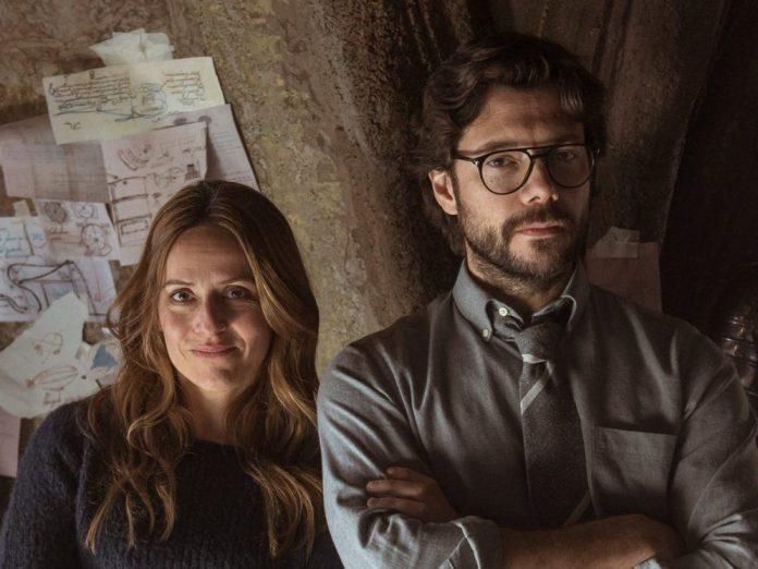 Professor and Raquel in Money Heist