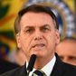 Jair Bolsonaro speaks at a press conference on April 24 in Brasilia