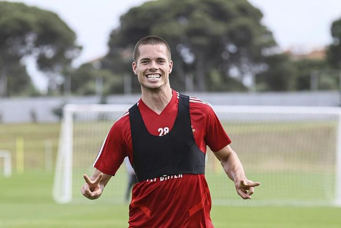 'Very lucky': Benfica's German midfielder Julian Weigl