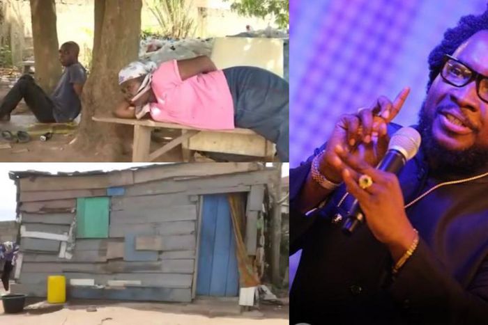 Sonnie Badu offers to help widowed single mother living in abject poverty