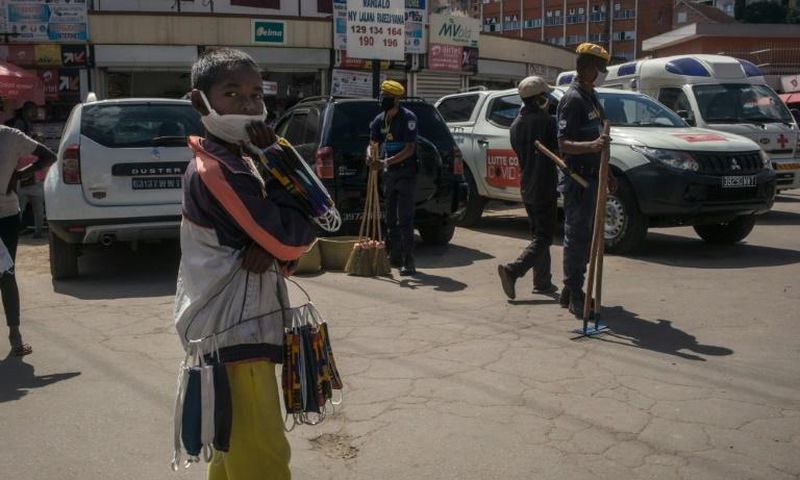 Madagascar has made wearing face masks obligatory during the pandemic
