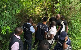 Nigeria's police IRT on duty (PM Express)