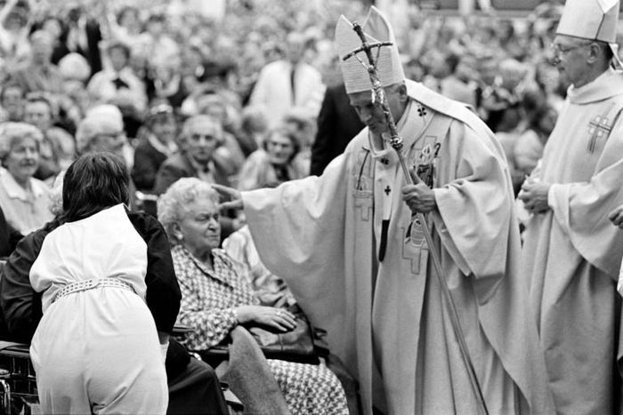 Pope John Paul II led teh Roman Catholic church for 27 years from 1978 to his death in 2005