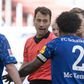 Schalke's US midfielder Weston McKennie wearing a "Justice for George" armband during a German league match following the death of George Floyd.