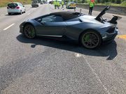 Driver crashes new £200,000 Lamborghini just 20 minutes after owner picked it up from showroom