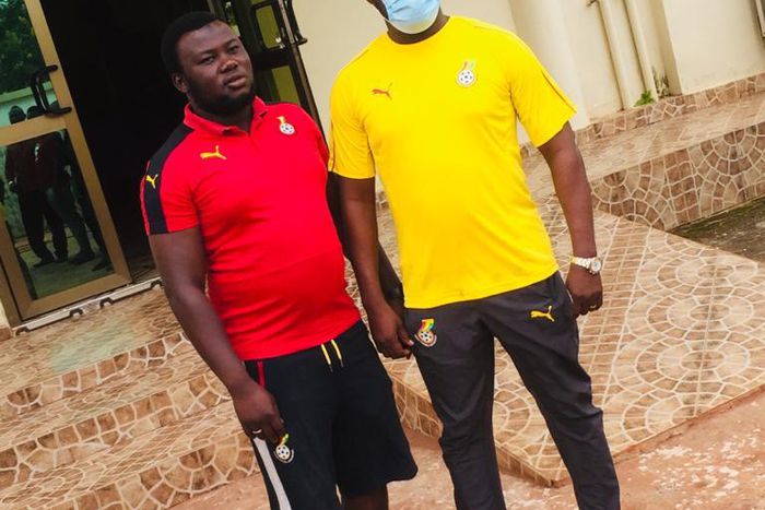 GFA President Kurt Okraku comes to the aid of ex-footballer who lost his sight